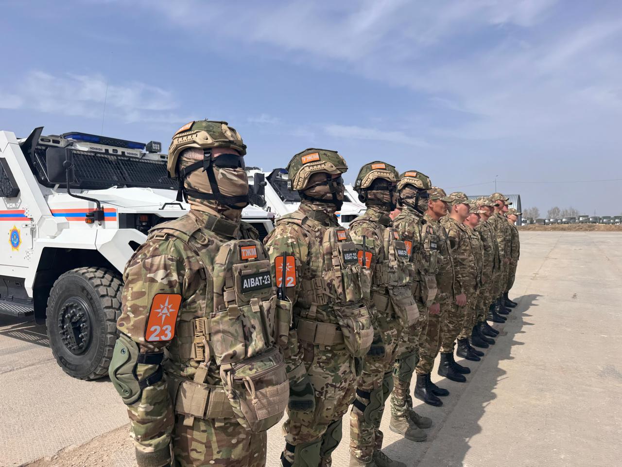 Спецподразделение МЧС РК тоже примет участие в параде Победы